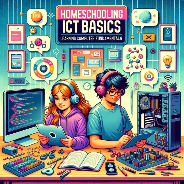 Homeschooling ICT Basics: Learning Computer Fundamentals (Ages 6-8)